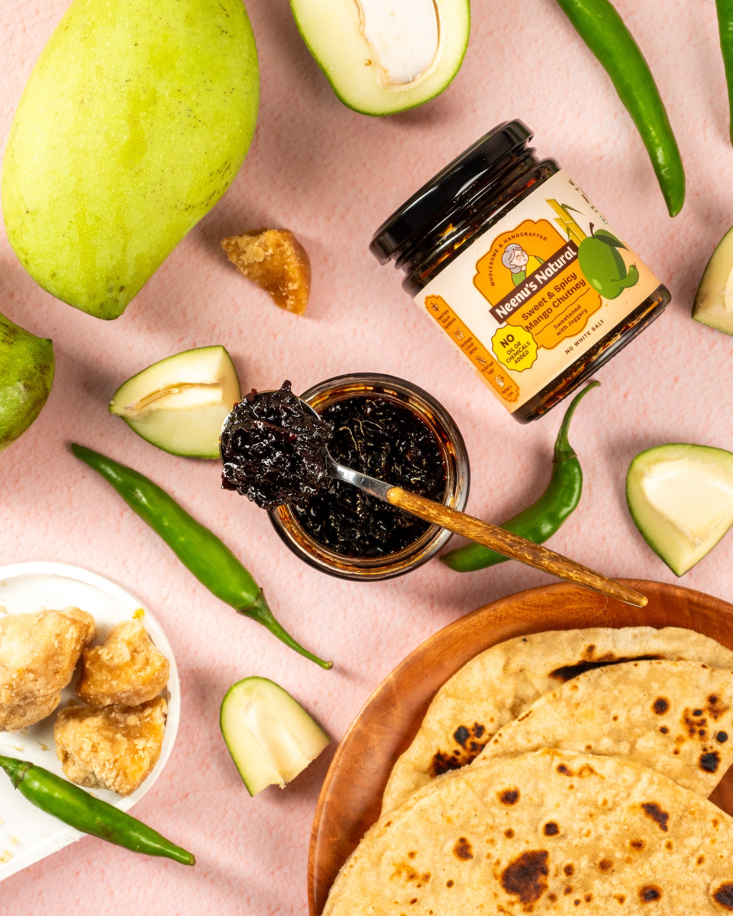 Sweet and spicy mango chutney