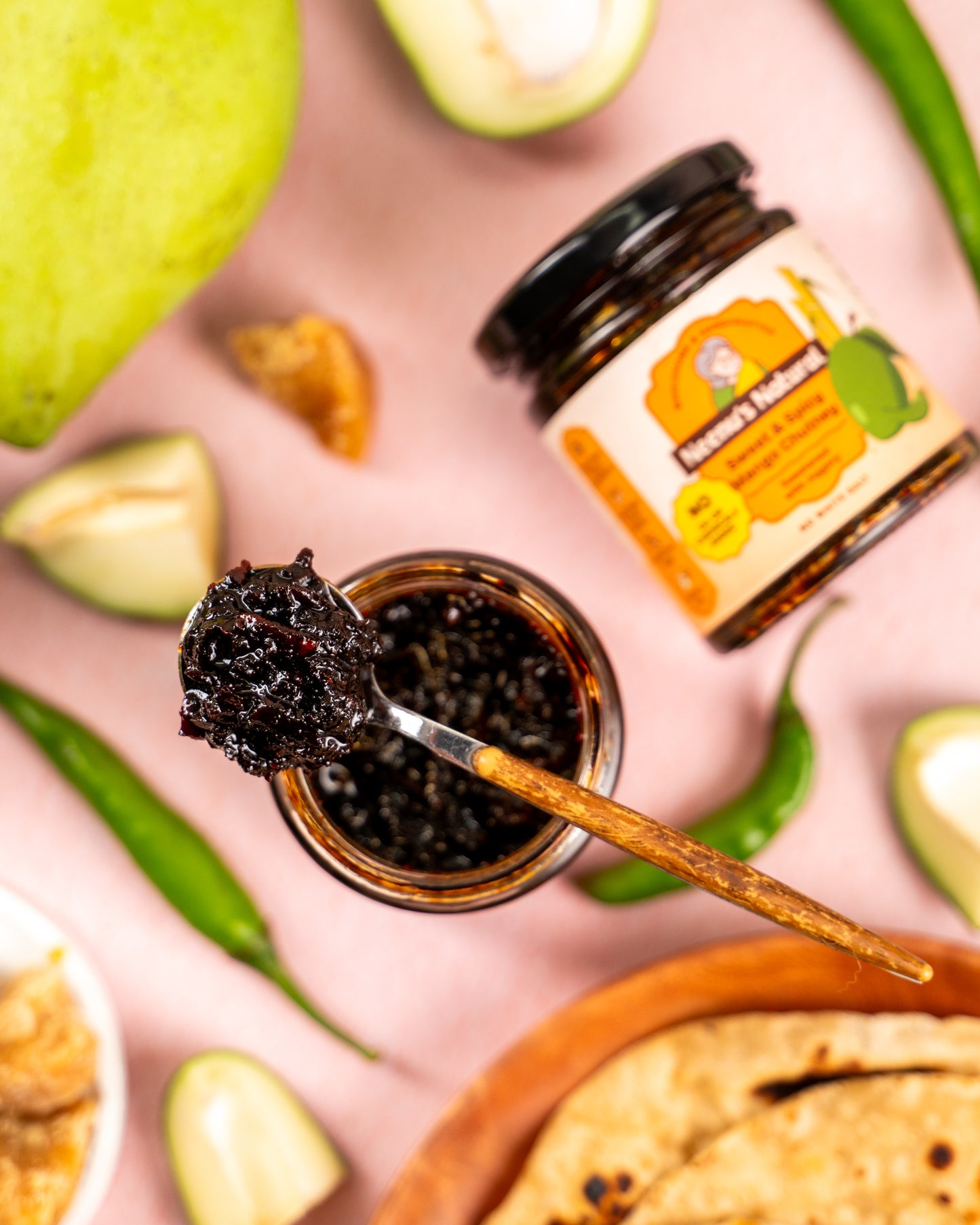 Sweet and spicy mango chutney