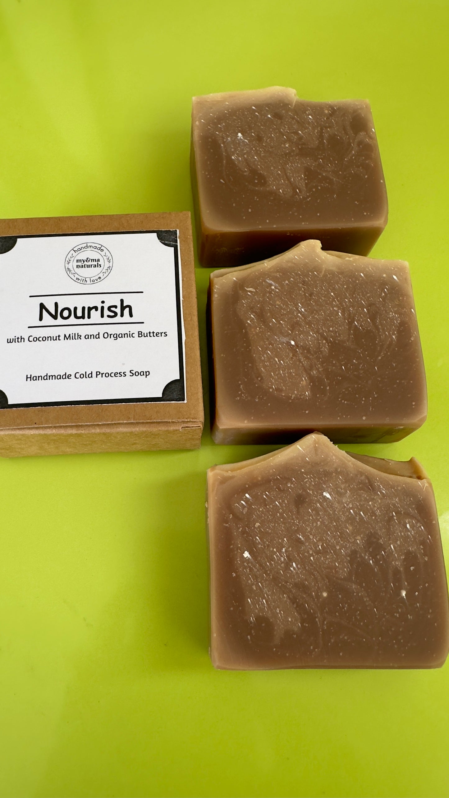 My&Ma Nourish Triple Butter Soap (110g)