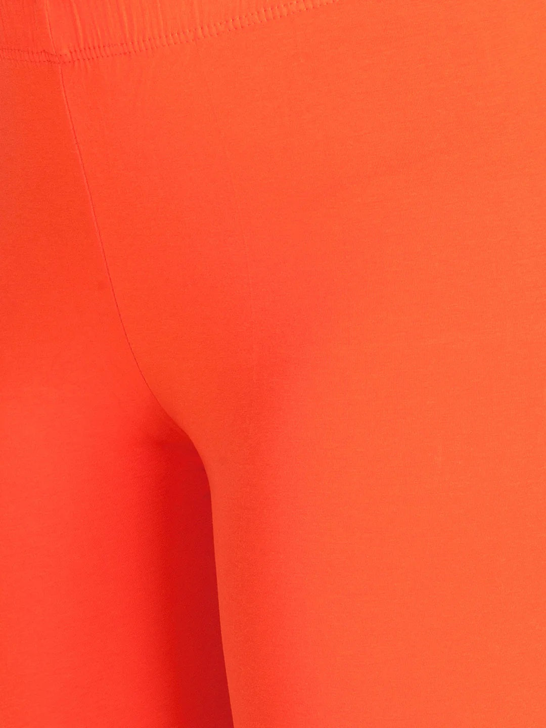 Pranti Ankle Orange Leggings