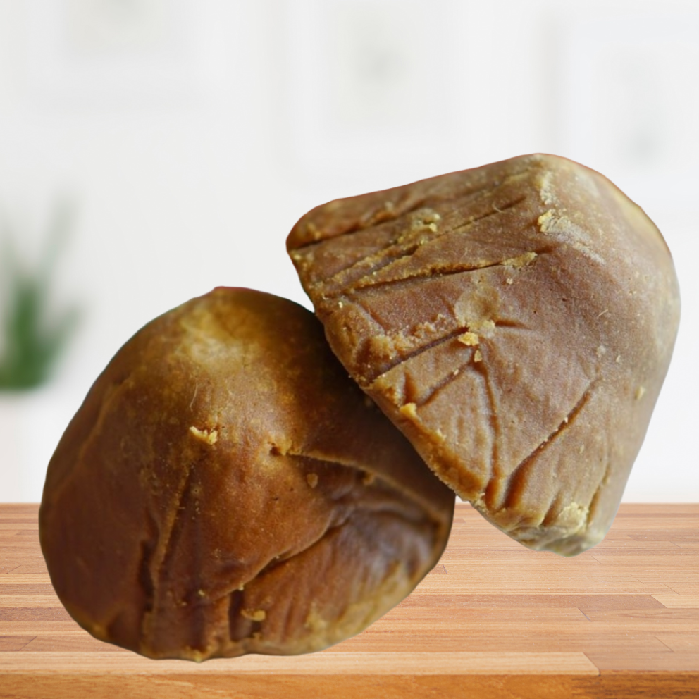 Moumachi Date Palm Jaggery pure Organic Nolen Gur Patali Khejur Gur 350g ( Cube)