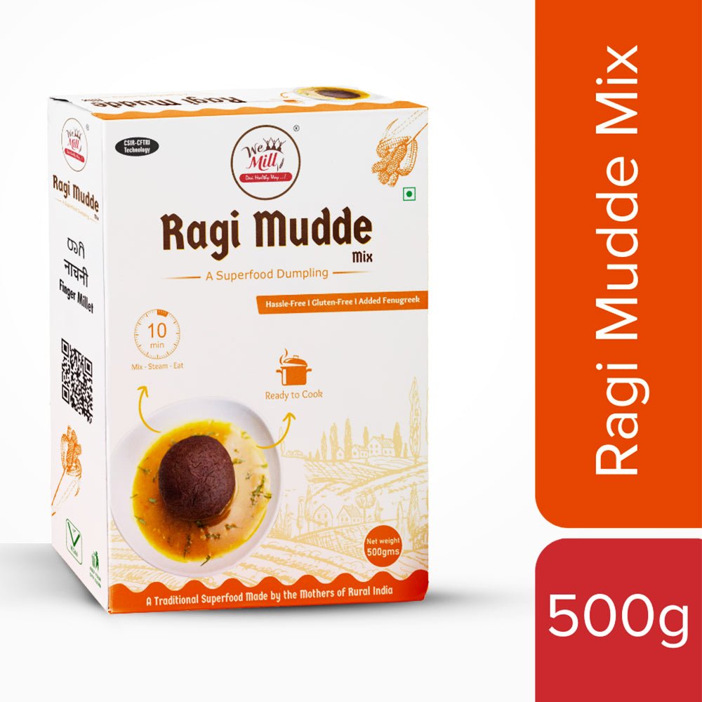 Ragi Mudde Mix (500g) - Kreate- Ready To Eat