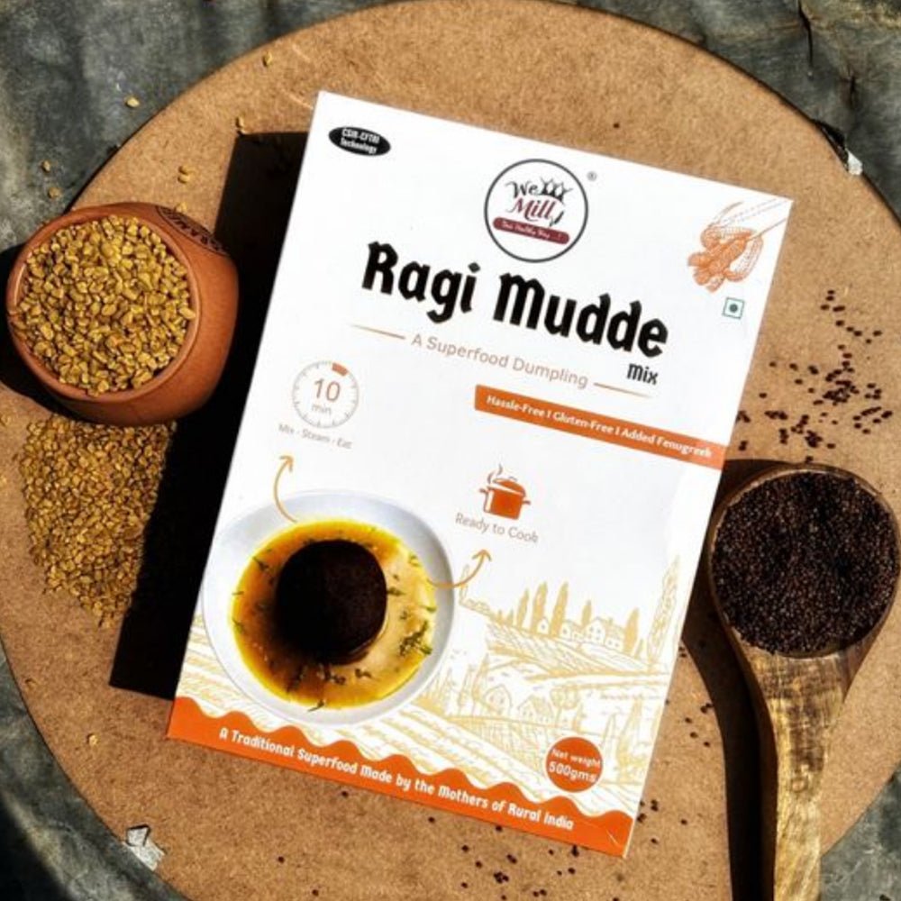 Ragi Mudde Mix (500g) - Kreate- Ready To Eat