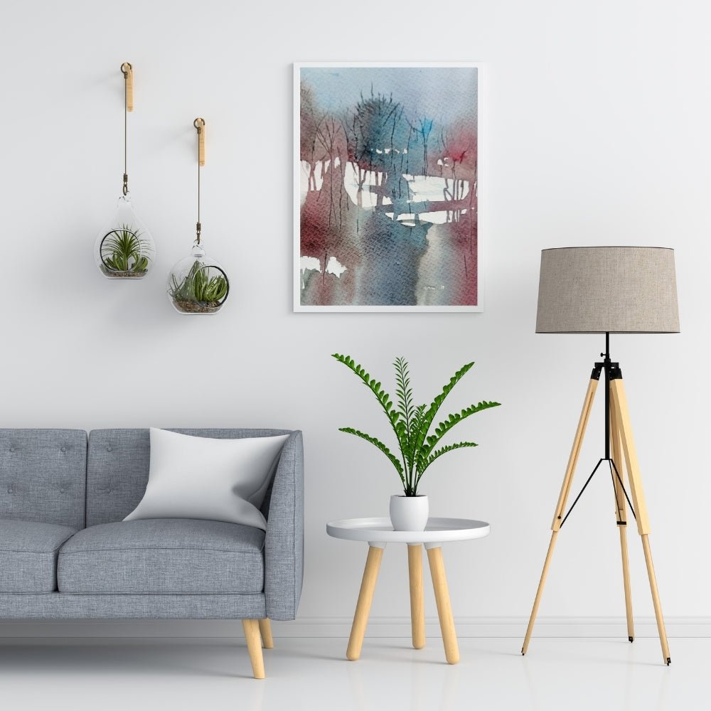 Rain Glaze Painting - Kreate- Paintings