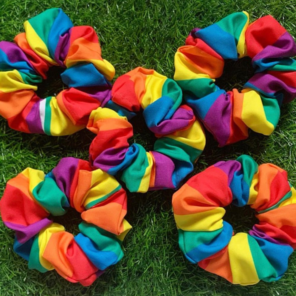 
                  
                    Rainbow Love Scrunchie - Kreate- Scrunchies
                  
                