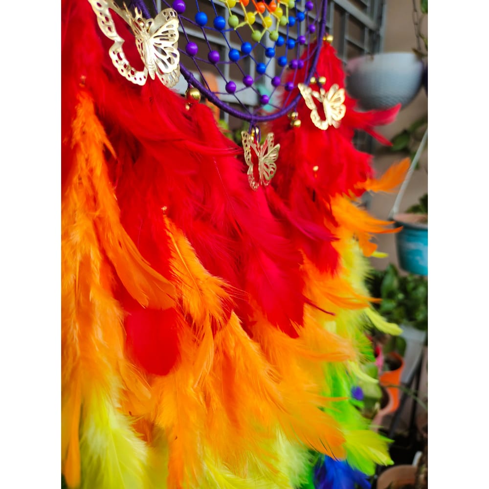 Rainbow Season Dreamcatcher - Kreate- Home Decor
