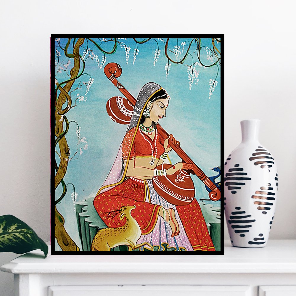 Rajasthani Indian Art - Kreate- Wall Decor