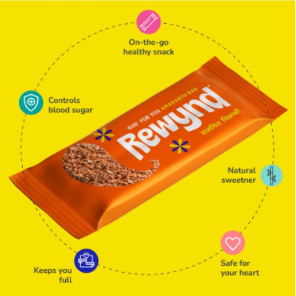 Rajgira Chikki (Pack of 6) - Kreate- Munchies