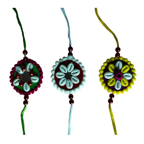 Raksha Bandhan Rakhi Gift For Brother Combo (Set of 3) - Kreate- Festive