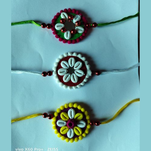 Raksha Bandhan Rakhi Gift For Brother Combo (Set of 3) - Kreate- Festive