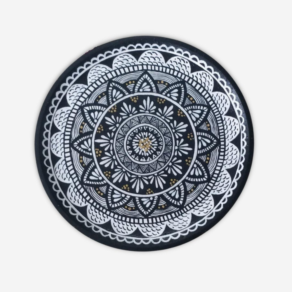 Rang Sang Black & White Mandala - Kreate- Wall Decor
