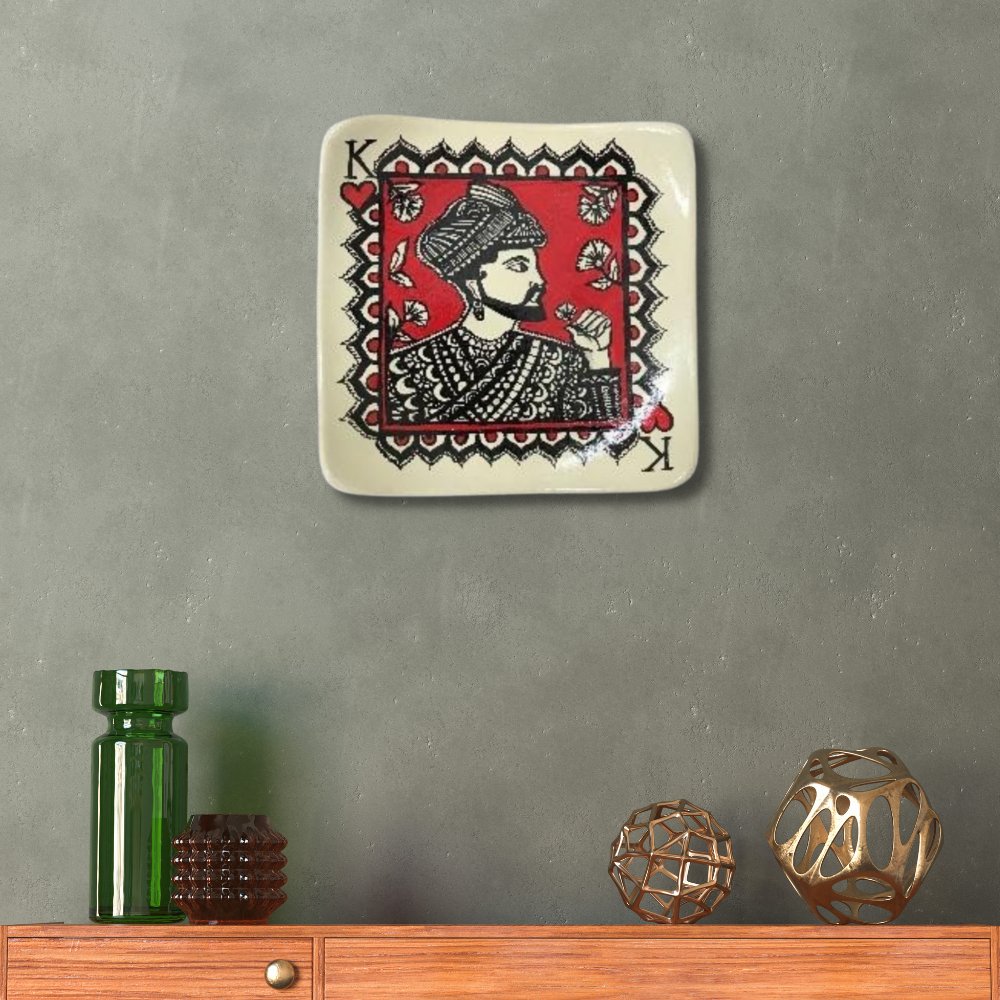 Rang Sang King of Hearts Potrait - Kreate- Wall Decor
