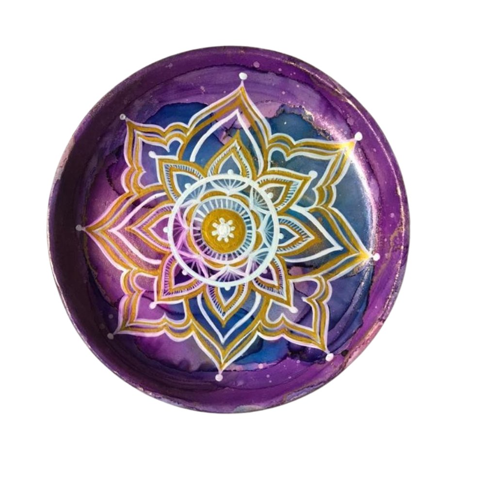 Rang Sang Oyster Mandala Plate - Kreate- Wall Decor
