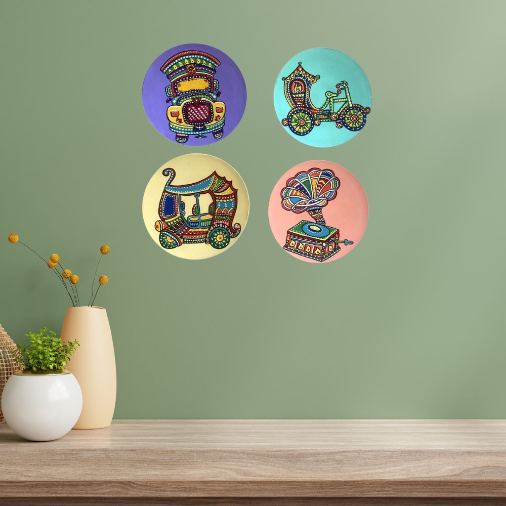 Rang Sang Pop Art Collection (Set of 4) - Kreate- Wall Decor