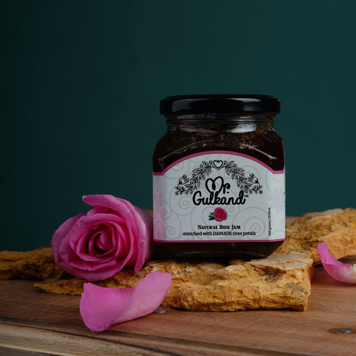 Raspberry Gulkand (300g) - Kreate- Spreads