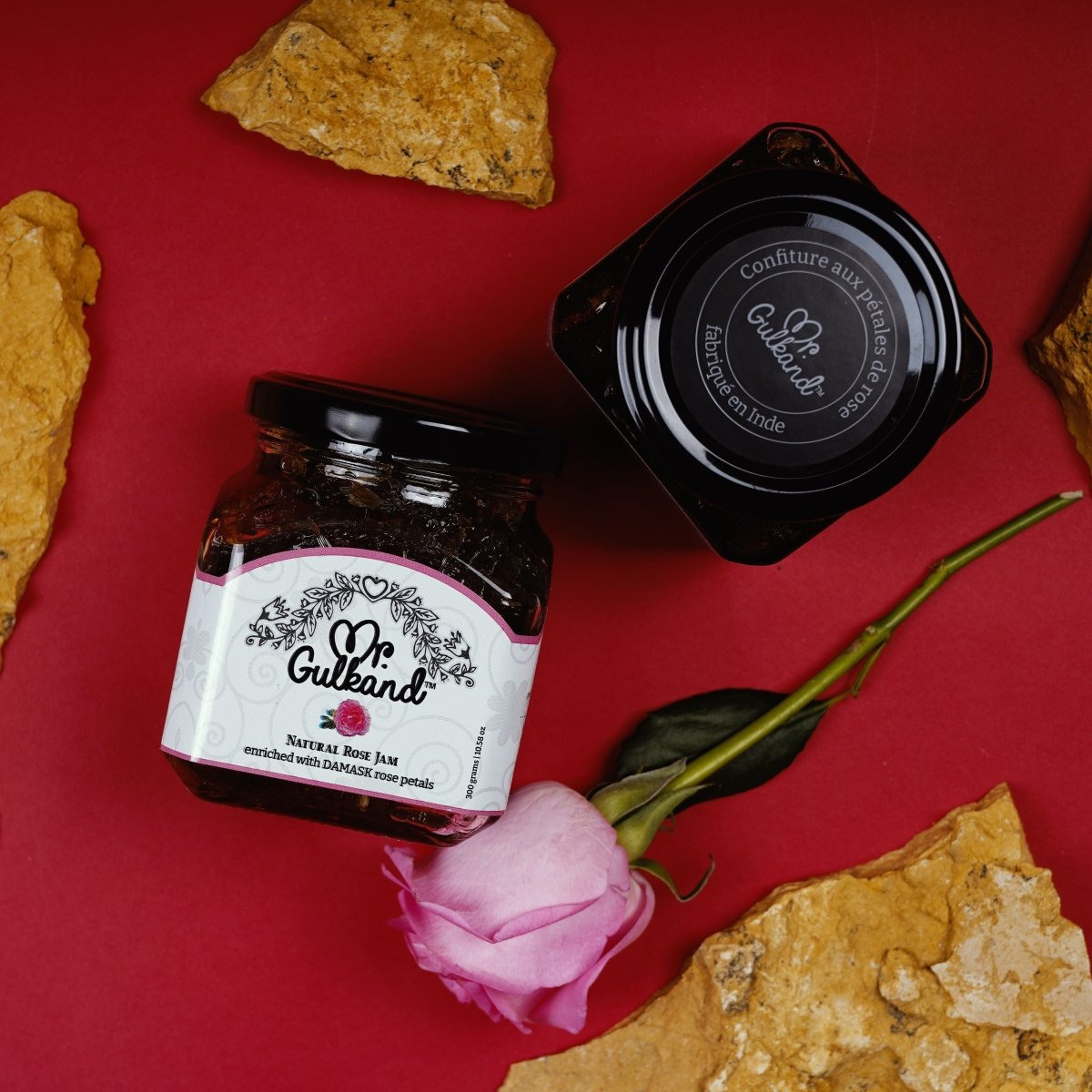 Raspberry Gulkand (300g) - Kreate- Spreads