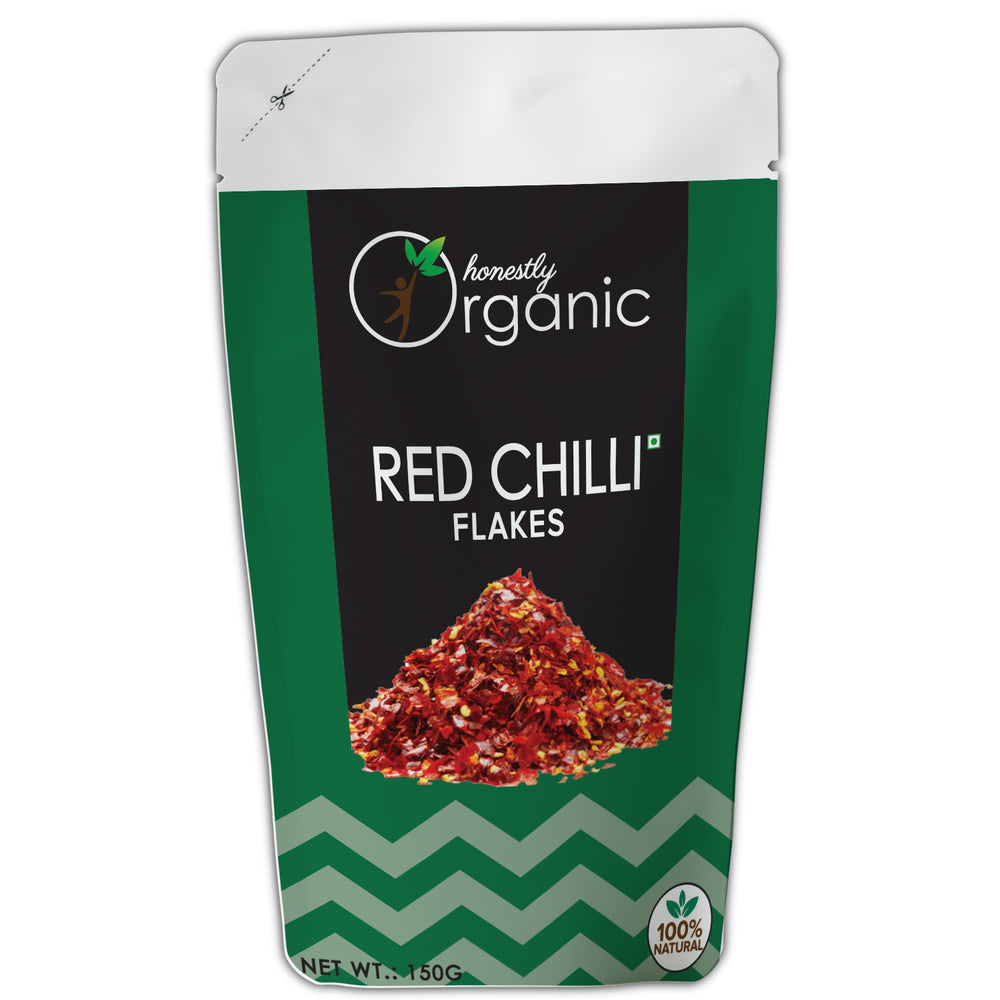
                  
                    Honestly Organic Dried Red Chilli Flakes (150g)
                  
                