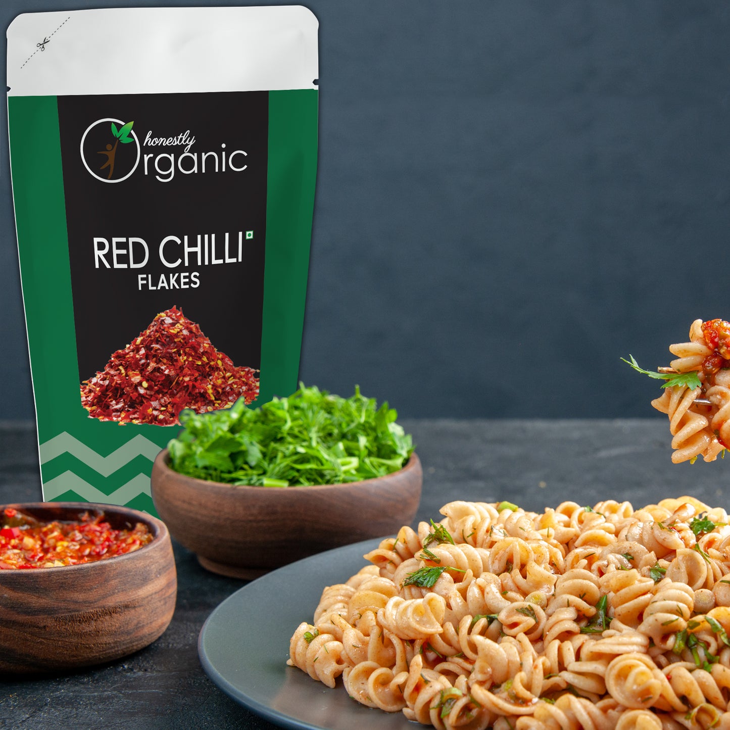 
                  
                    Honestly Organic Dried Red Chilli Flakes (150g)
                  
                