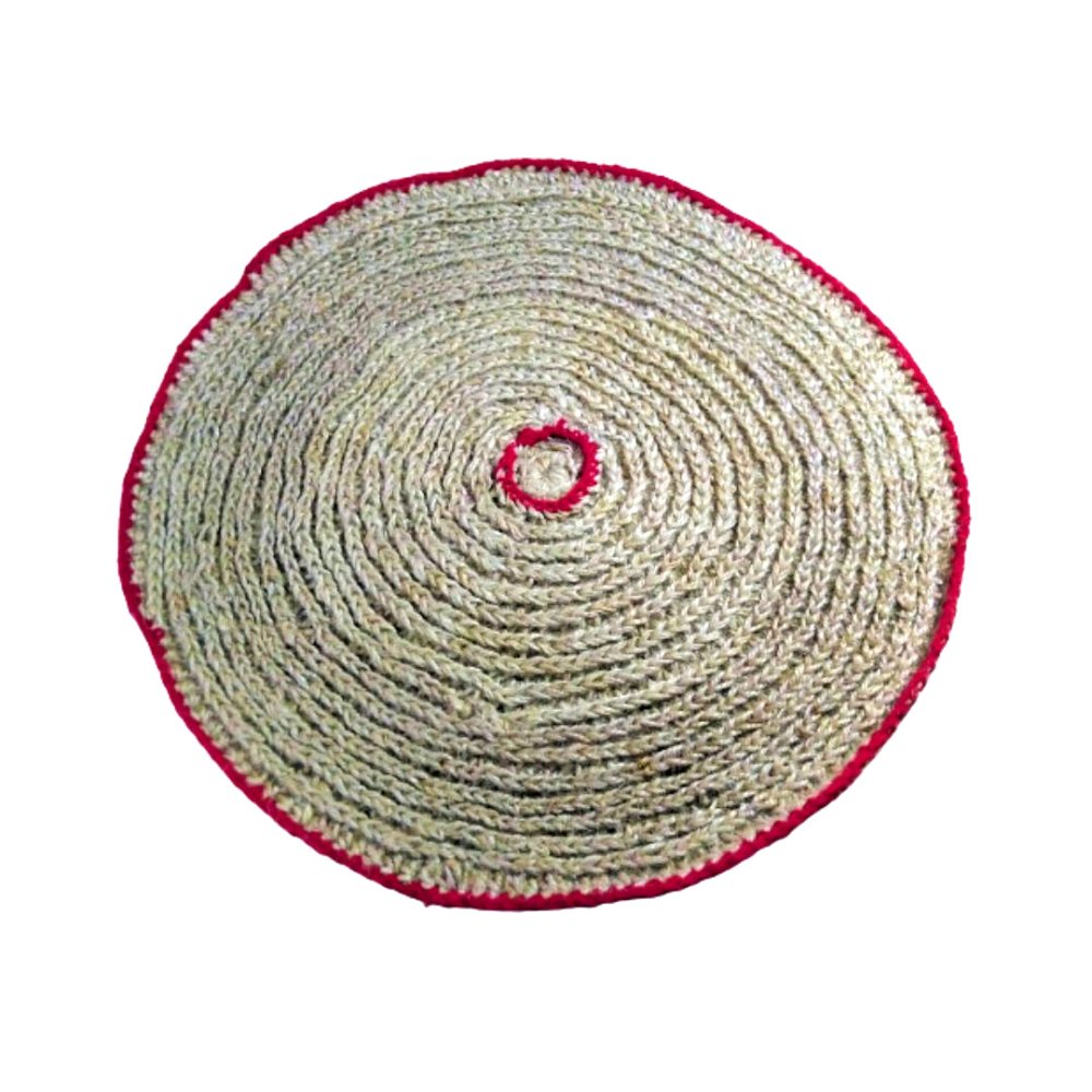 Red Circle Doormat - Kreate- Rugs & Carpets