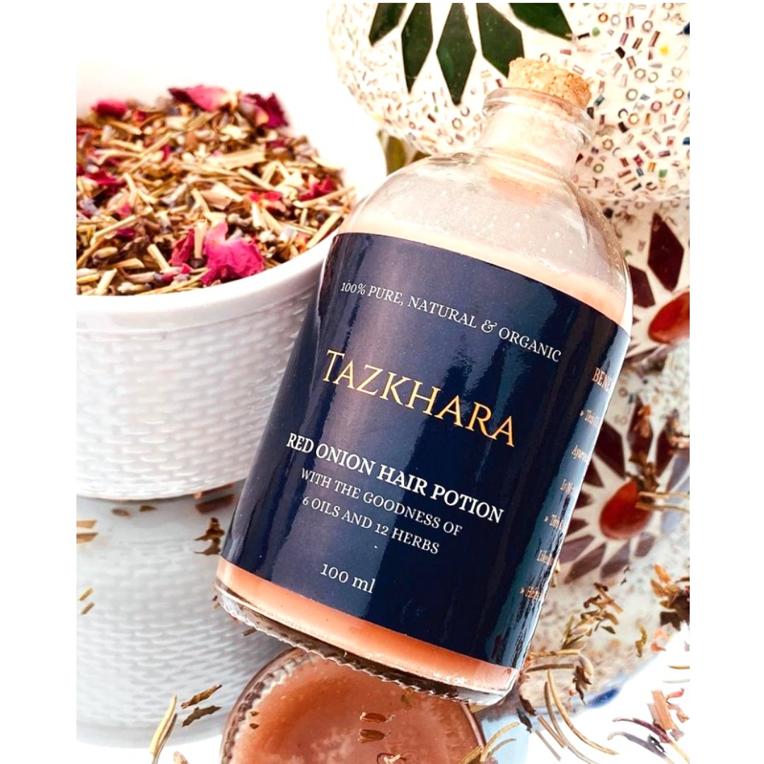 Red Onion Hair Oil (100ml) - Kreate- Hair Oil