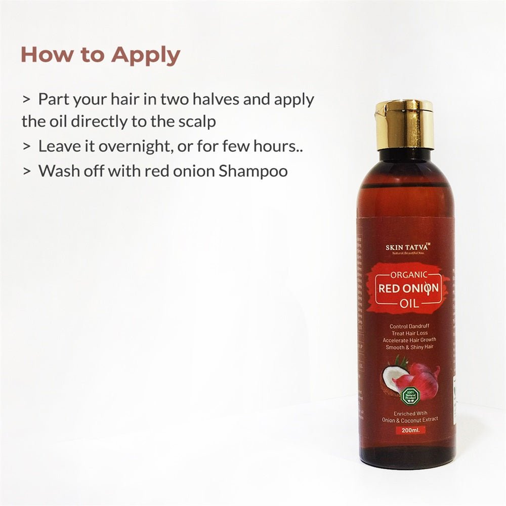 Red Onion Oil (200ml) - Kreate- Hair Oils