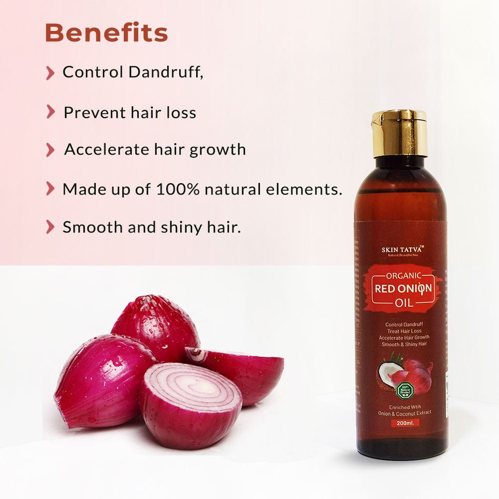 Red Onion Oil (200ml) - Kreate- Hair Oils