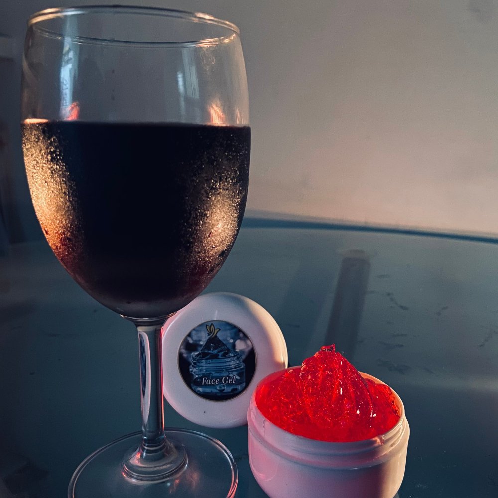 Red Wine Gel (50g) - Kreate- Moisturizers & Lotions