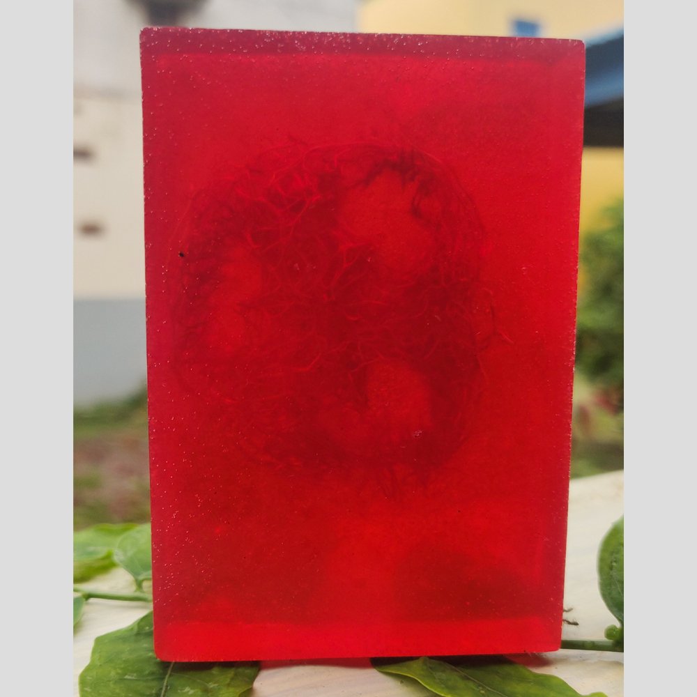 Red Wine Loofah Soap - Kreate- Soaps