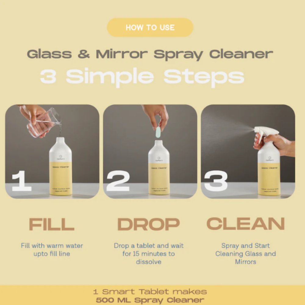 
                  
                    Reflekt Smart Glass Cleaner Starter Kit - Kreate- Cleaning
                  
                
