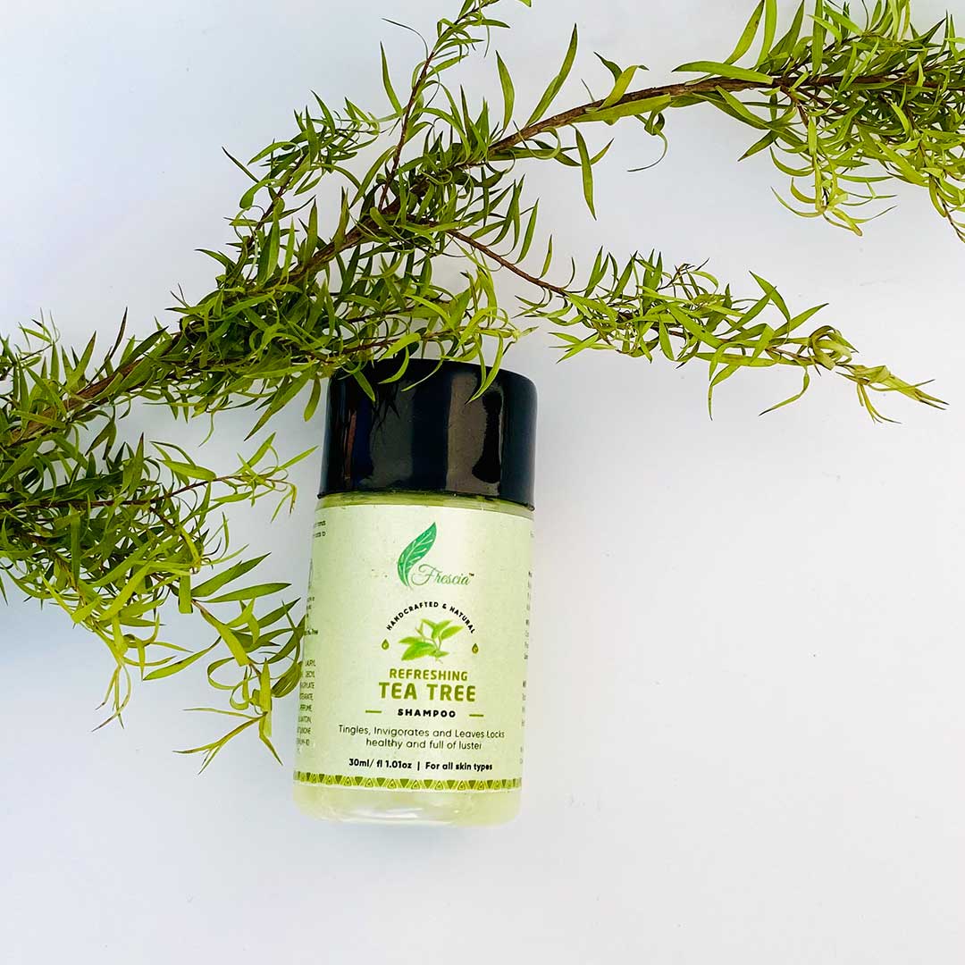 Refreshing Tea Tree Shampoo - Mini (30ml) - Kreate- Shampoos