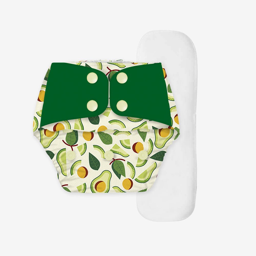 Regular Diaper by Snugkins - Cloth Diapers for daytime use (Fits babies 5-17kgs) - Avocuddle. - Kreate- Baby Care