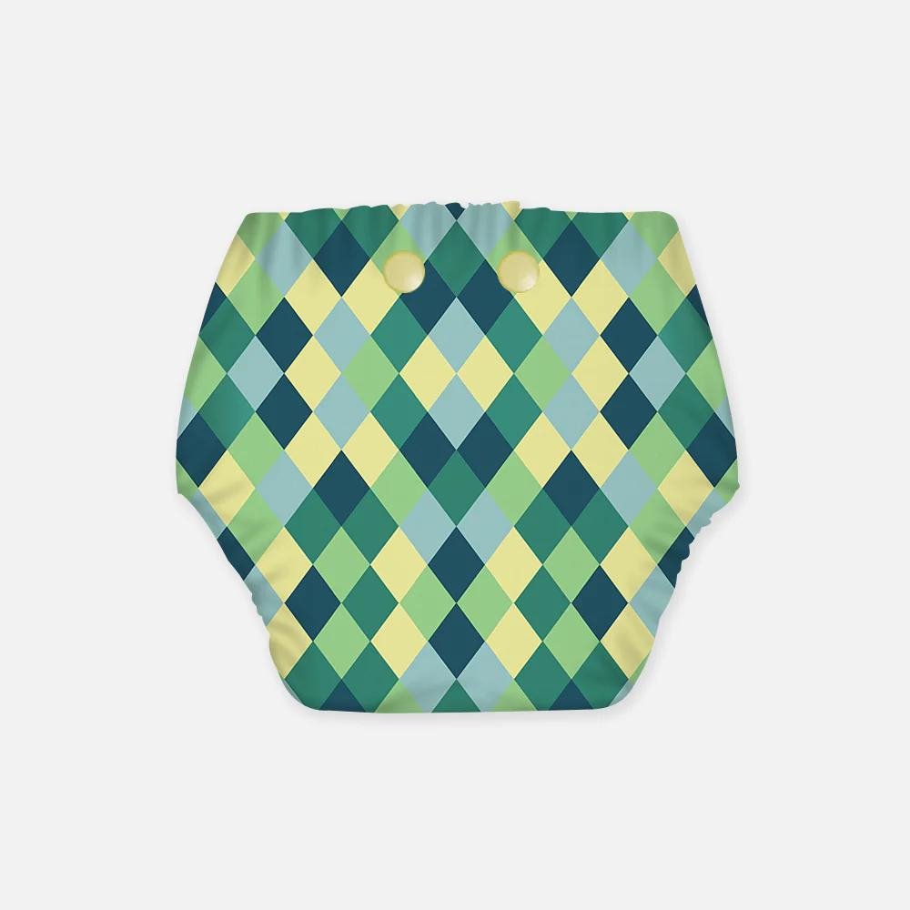 Regular Diaper by Snugkins - Cloth Diapers for daytime use (Fits babies 5-17kgs) - Winter Gem - Kreate- Baby Care
