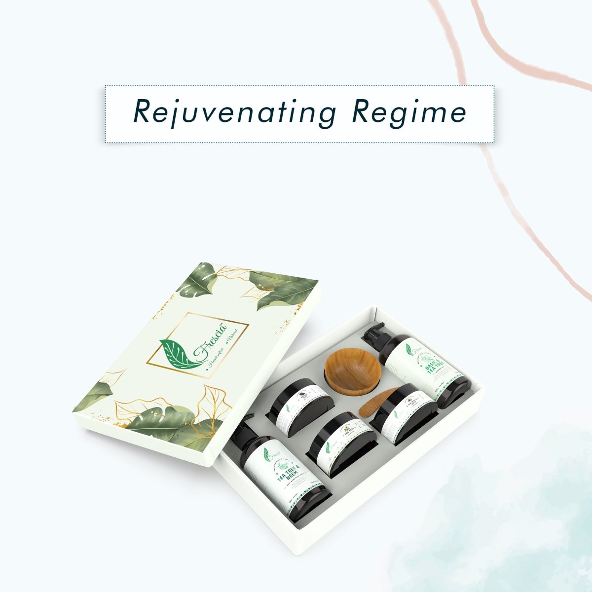 Rejuvenating Regime Gift Box (400ml + 300g) - Kreate- Hampers