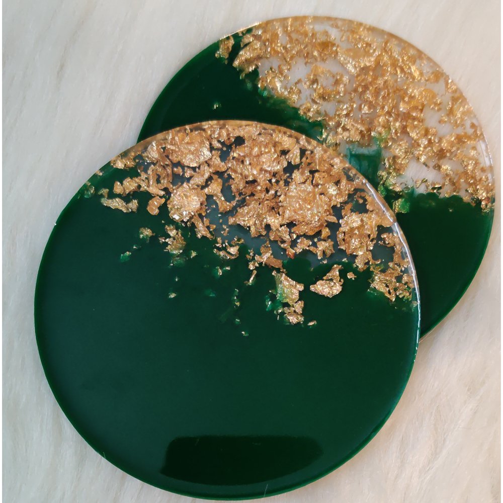 Resin Coasters (Pack of 2) - Kreate- Coasters