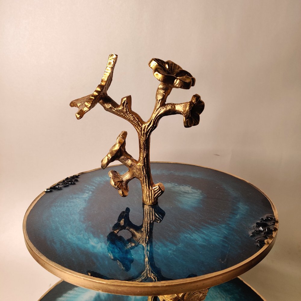 Resin Dessert Stand - Kreate- Serveware