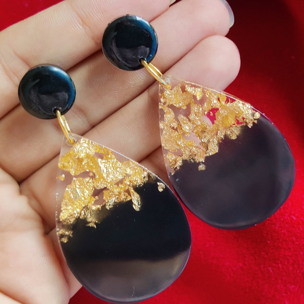 Resin Earrings - Kreate- Earrings