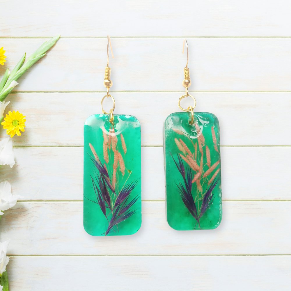 Resin Earrings - Kreate- Earrings