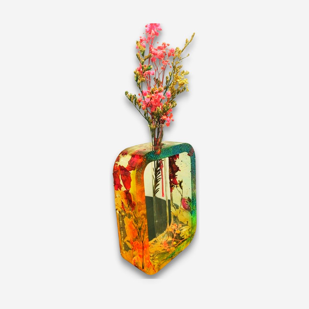 Resin Flower Vase - Kreate- Table Decor