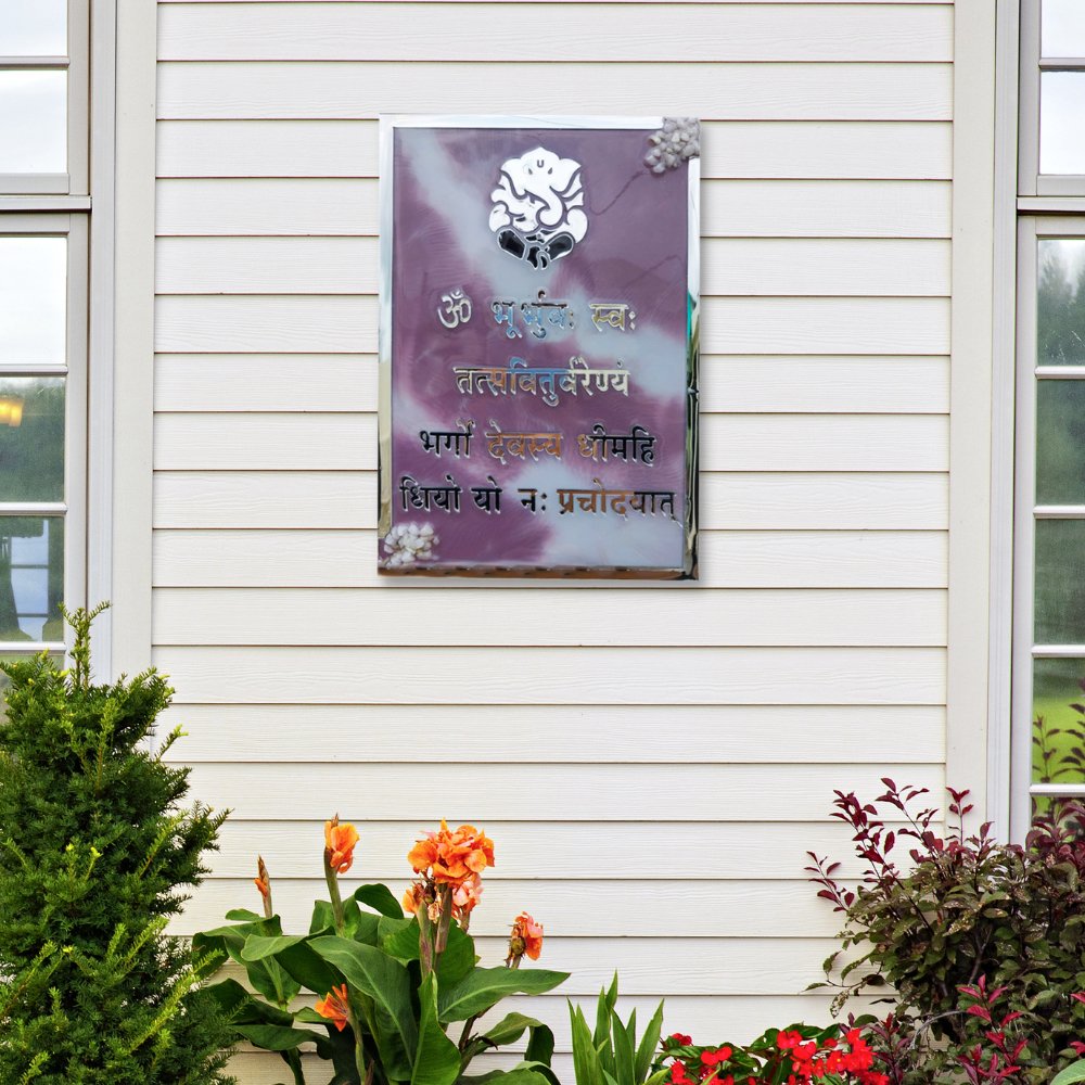 Resin Mantra frame - Kreate- Wall Decor