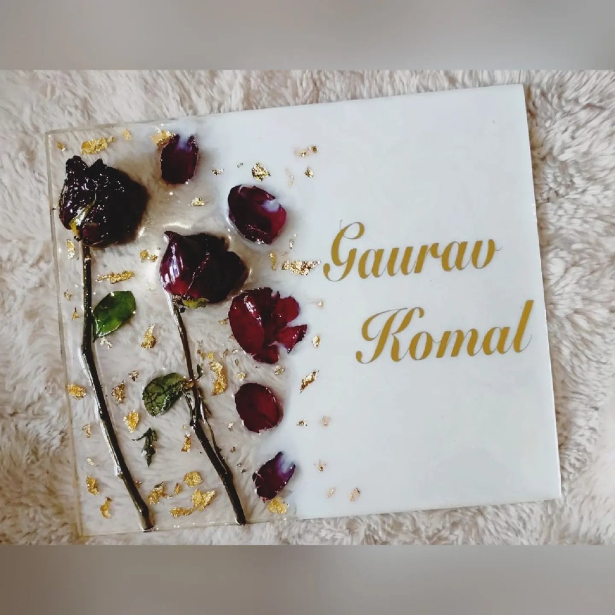 Resin Photo Frame - Kreate- Wall Decor