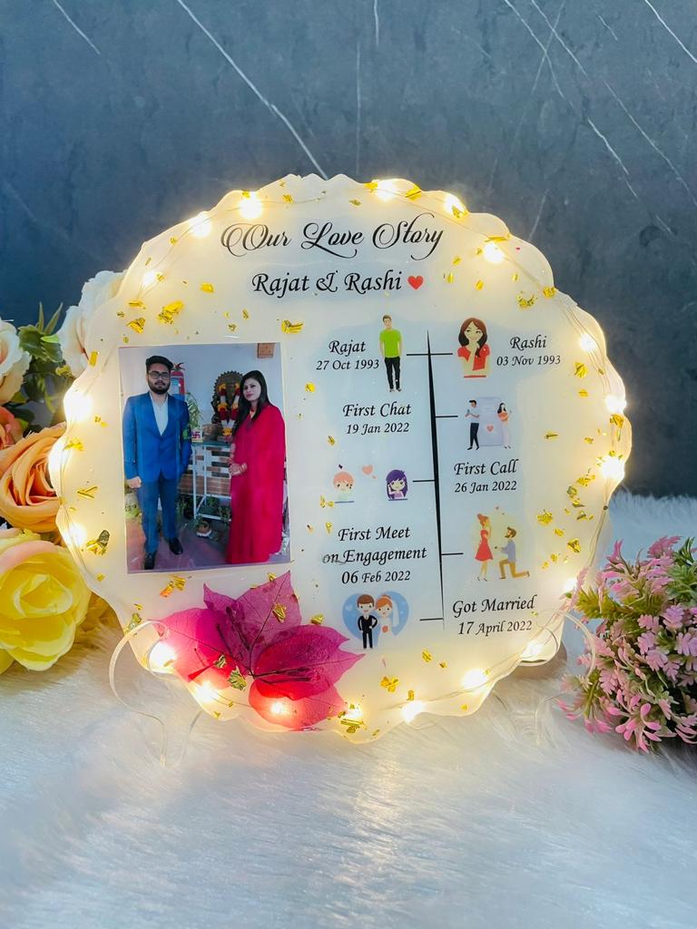 Resin Photo Table Top - Kreate- Photo Frame
