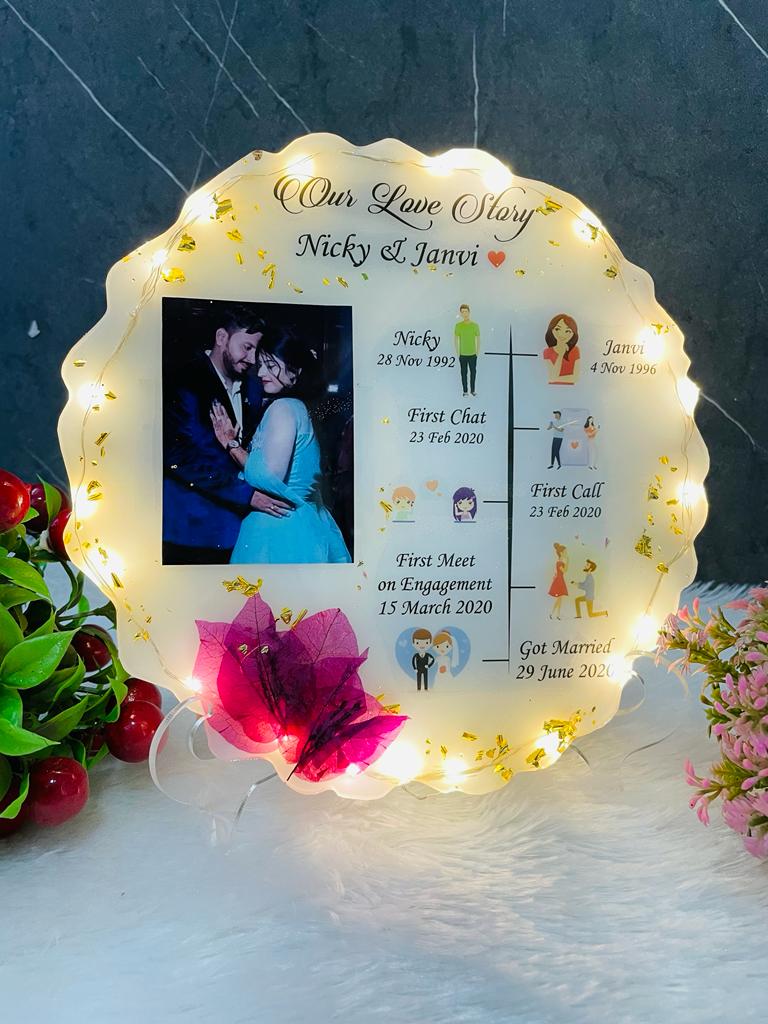 Resin Photo Table Top - Kreate- Photo Frame