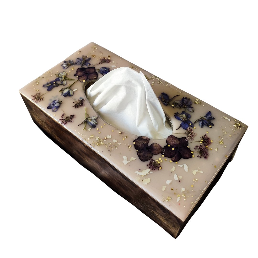 Resin Tissue Holder - Better Flora - Kreate- Table Decor