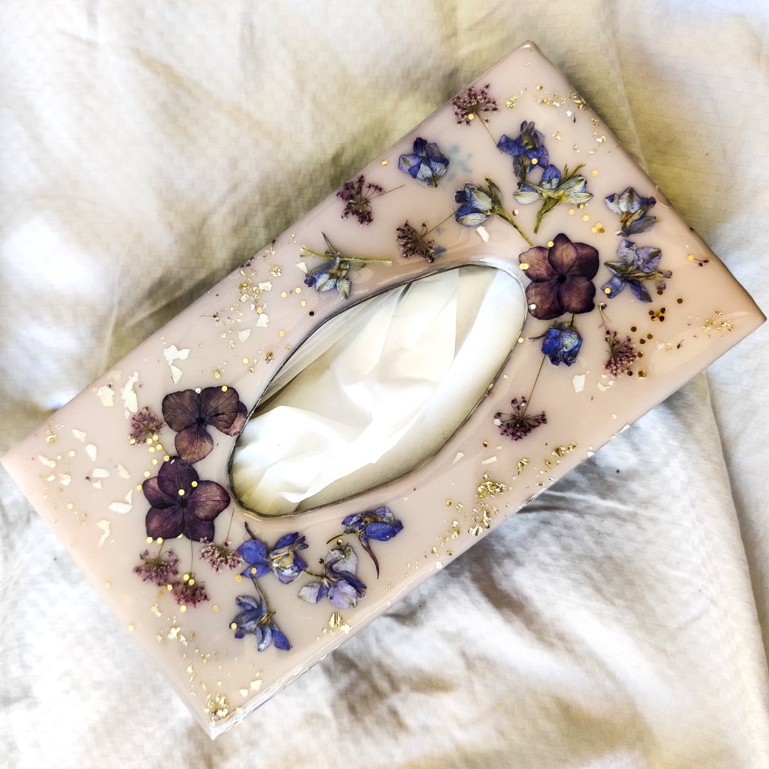 Resin Tissue Holder - Better Flora - Kreate- Table Decor