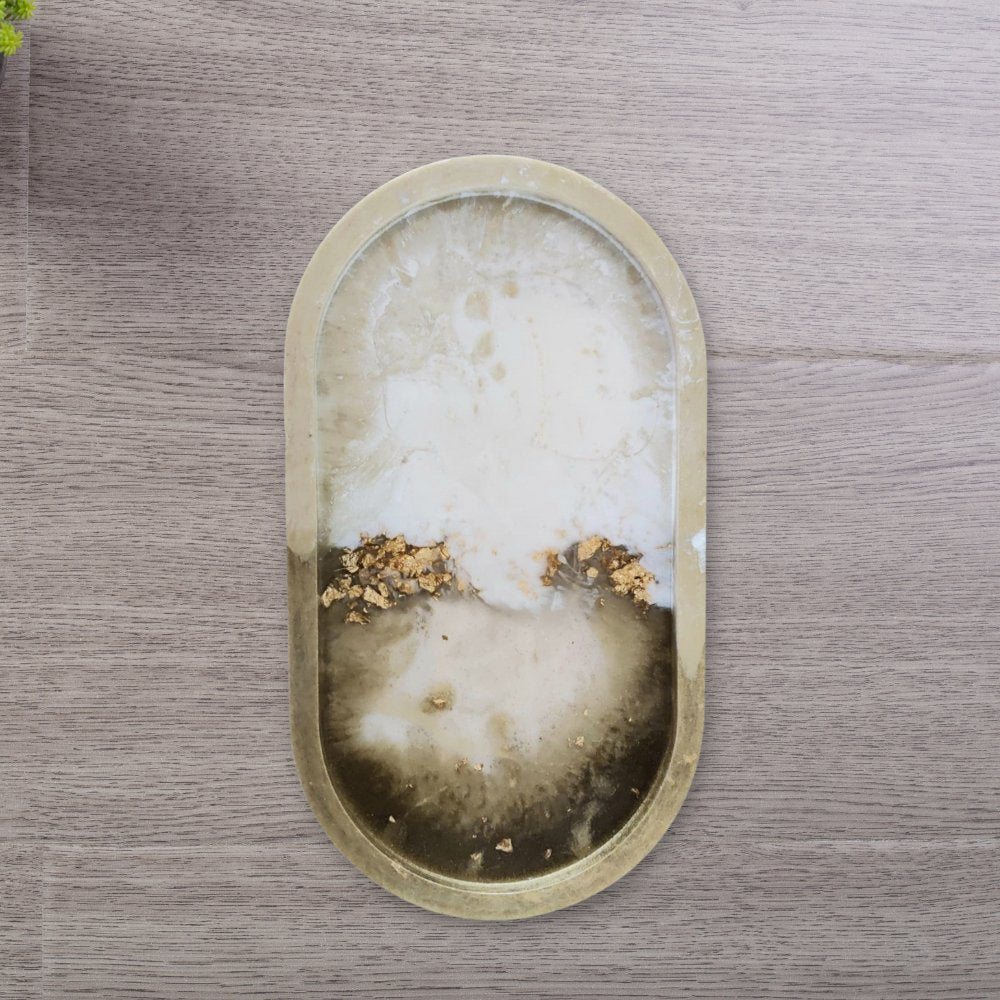 Resin Trinket Tray - Kreate- Storage & Organizers