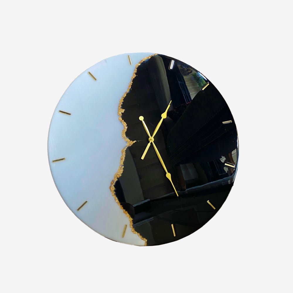 Resin Wall Clock - Kreate- Wall Decor