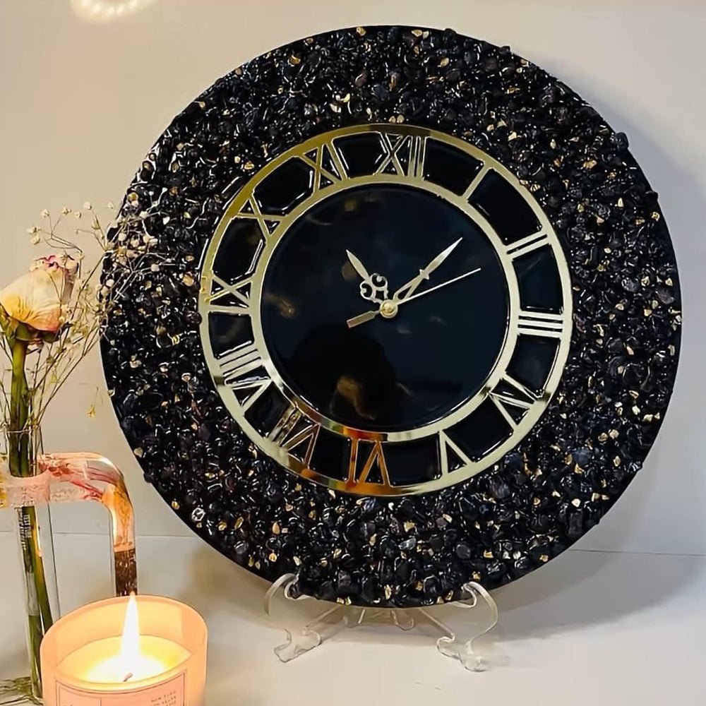 Resin Wall Clock - Kreate- Wall Decor