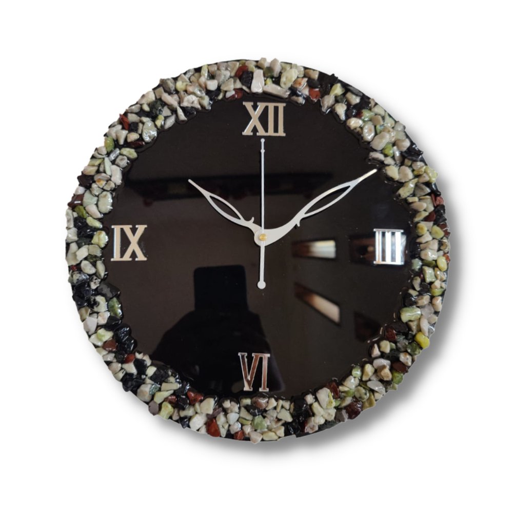 Resin Wall Clock - Kreate- Wall Decor