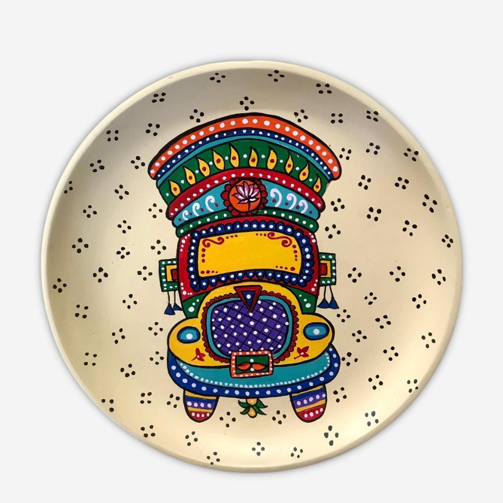 Retro Truck Wall Plate - Kreate- Wall Decor