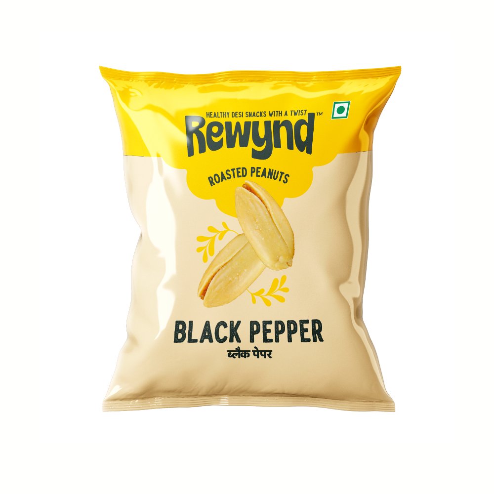 Rewynd Black Pepper Peanut - Kreate- Munchies